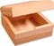Unfinished Mini Wood Craft Box with Hinged Lid and Magnetic Closure, 3.5 Inch - Perfect for Arts, Crafts, and Personalized Gifts